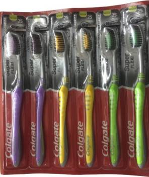 Colgate Super Flexi Charcoal Toothbrush Medium