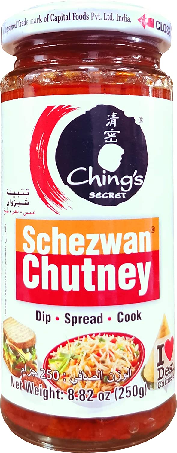 Ching's Secret Schezwan Chutney, 250 g Bottle