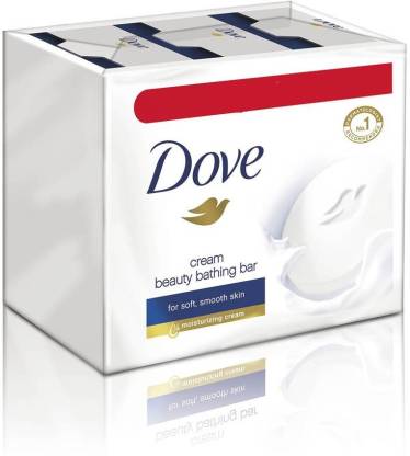 Dove Cream Beauty Bathing Bar - Set of 3  (3 x 100 g)