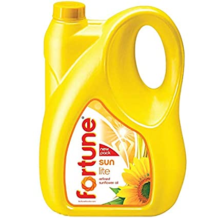 Fortune Sunflower Refined Oil, 5 L Can