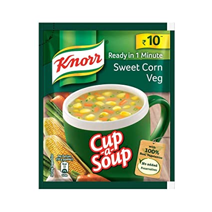 Knorr Instant Veg Soup - Sweet Corn