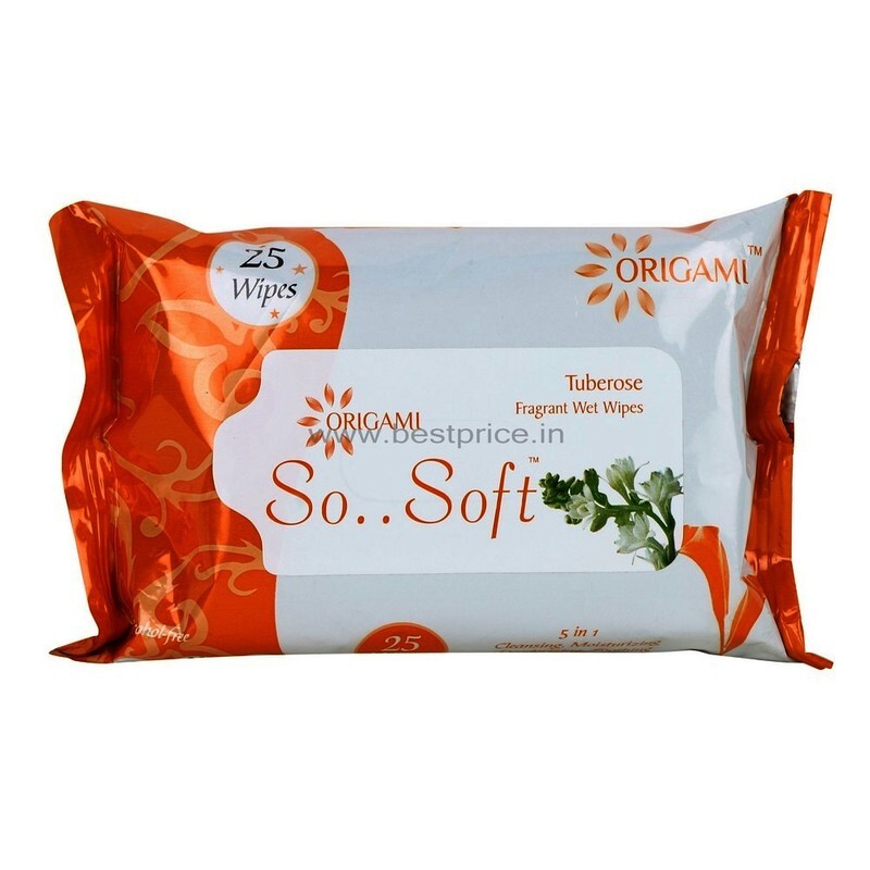 Origami So..Soft Cologne Wet Wipes - 25