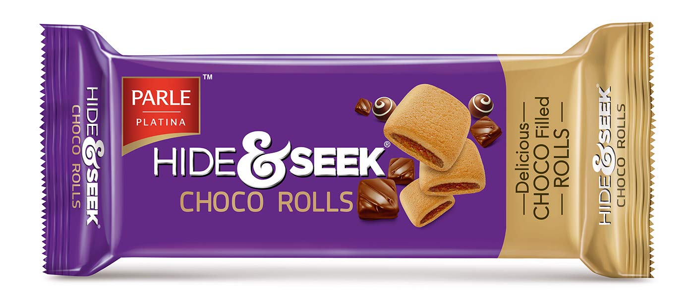 Parle Hide and Seek Choco Rolls, 75g