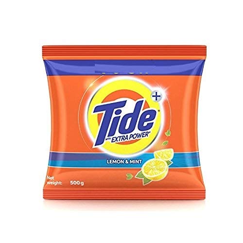 Tide Plus Detergent Washing Powder - Extra Power 500 Gram