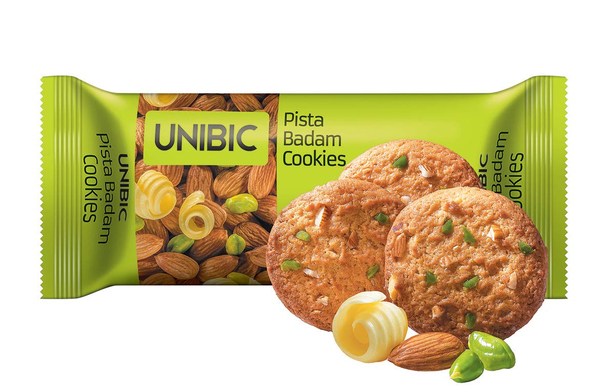 Unibic Cookies, Pista Badam, 75g