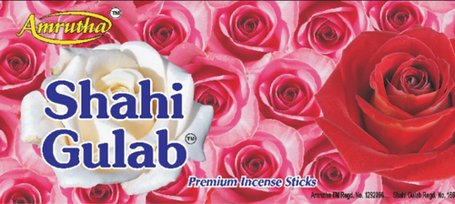 Amrutha Shahi Gulab Incense Sticks/Amrutha Agarbatti