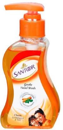 Santoor hand wash Classic Pump 200 ml 