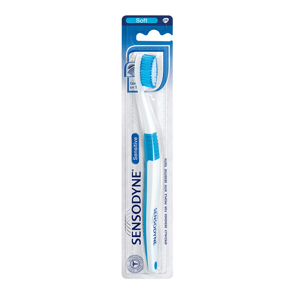  Sensodyne Sensitive Toothbrush With Soft Rounded Bristles, 1 Piece