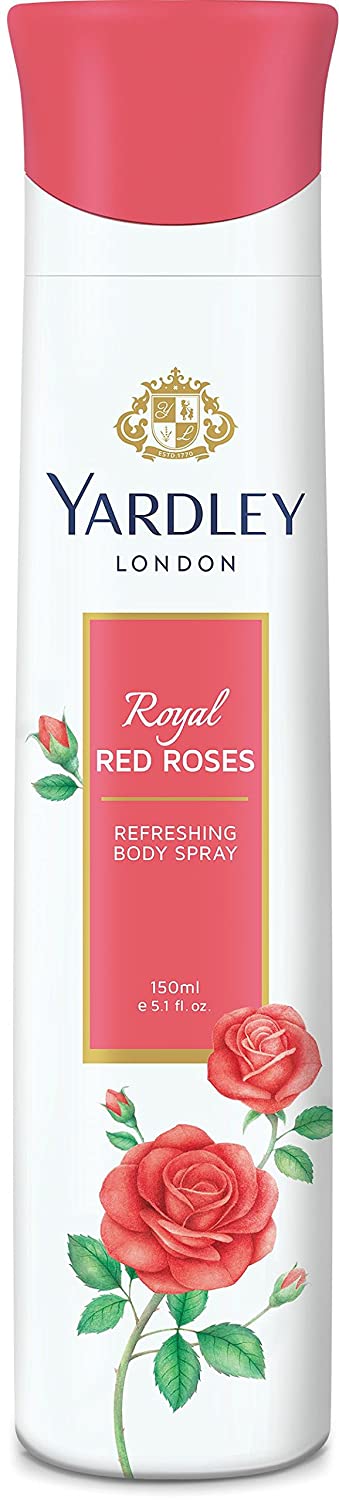 Yardley London Royal Red Roses Refreshing Deo For Women, 150ml