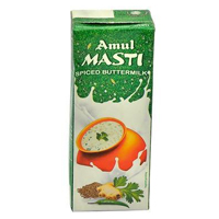 Amul masti masala chhach / Amul Masti Buttermilk  200 ml Carton