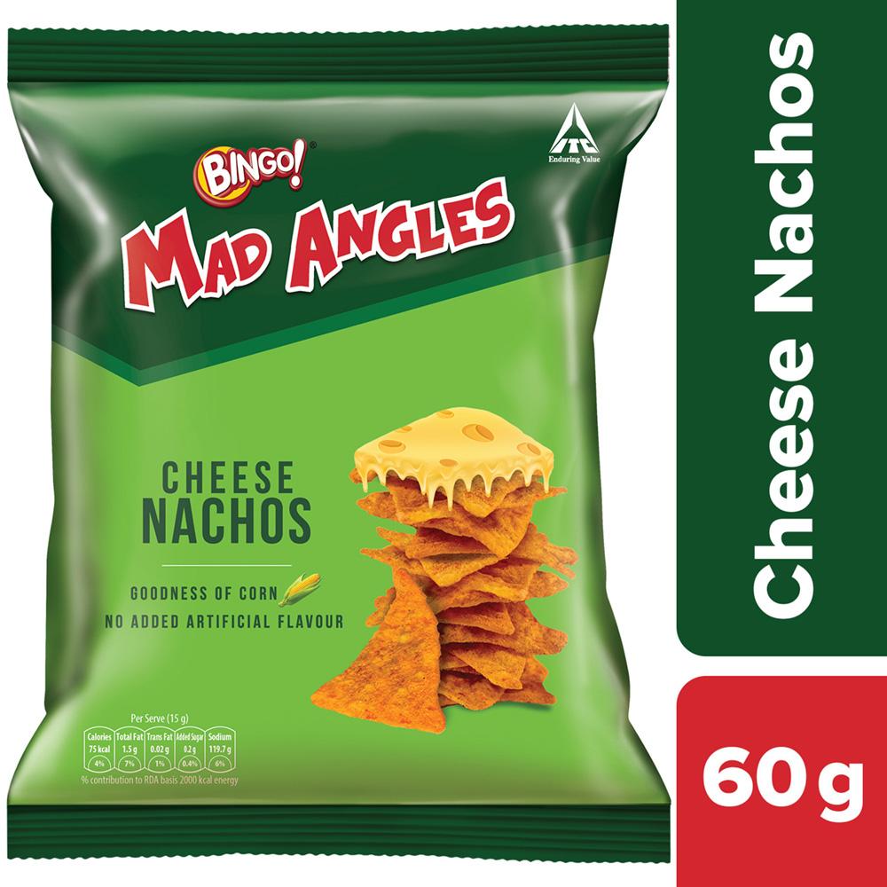 Bingo Mad Angles Cheese Nachos