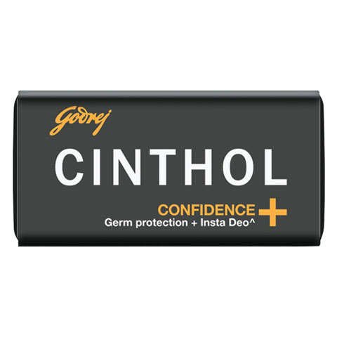 Cinthol confidence soap, 75gm (Pack Of 3)