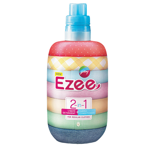 Godrej Ezee 2-in-1 Liquid Detergent + Fabric Conditioner 500 g