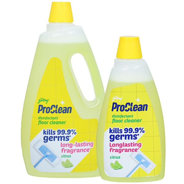 Godrej Proclean Disinfectant Floor Cleaner Citrus  (Buy 2 Get 1 Free) 3 x 500 ml