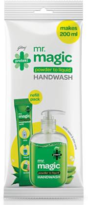 Godrej Protekt Mr. Magic Powder to Liquid Hand Wash Pouch  (9 g)
