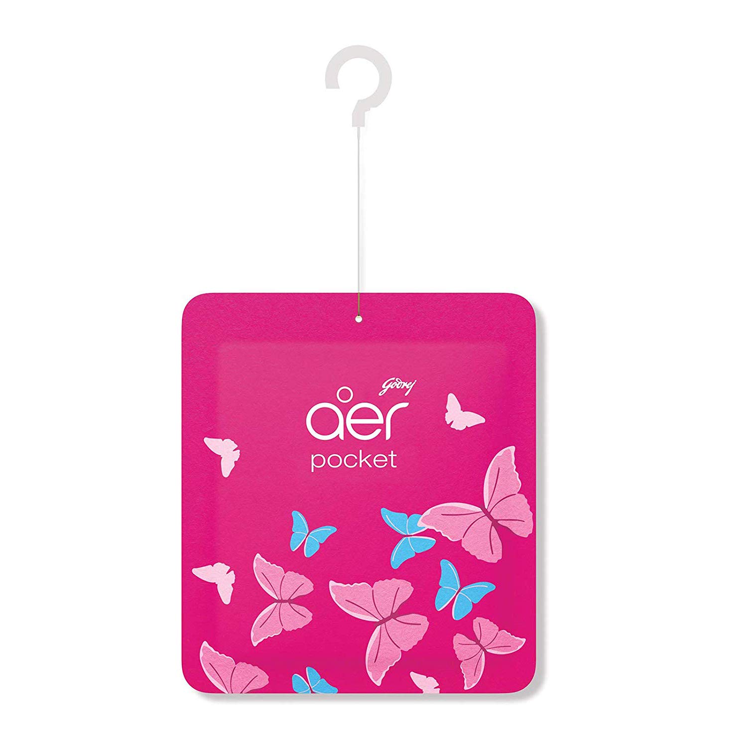Godrej aer pocket, Bathroom Air Fragrance - Petal Crush Pink (10g)