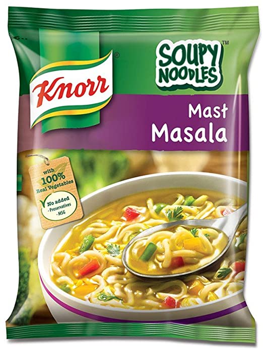 Knorr Soupy Noodles, Mast Masala,