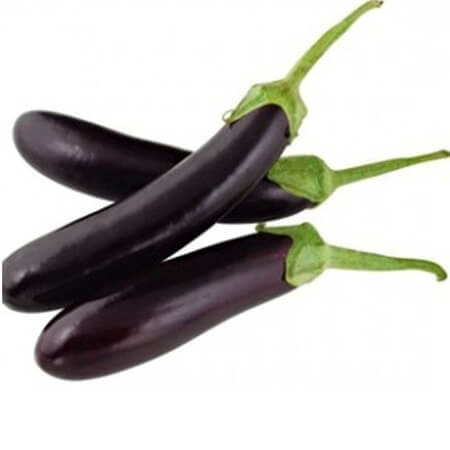 Long Brinjals Black