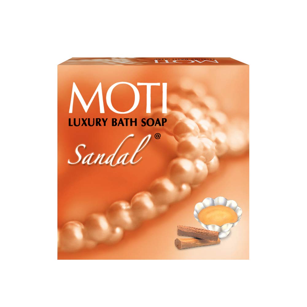 Moti Luxury Bath Soap, Sandal, 150g