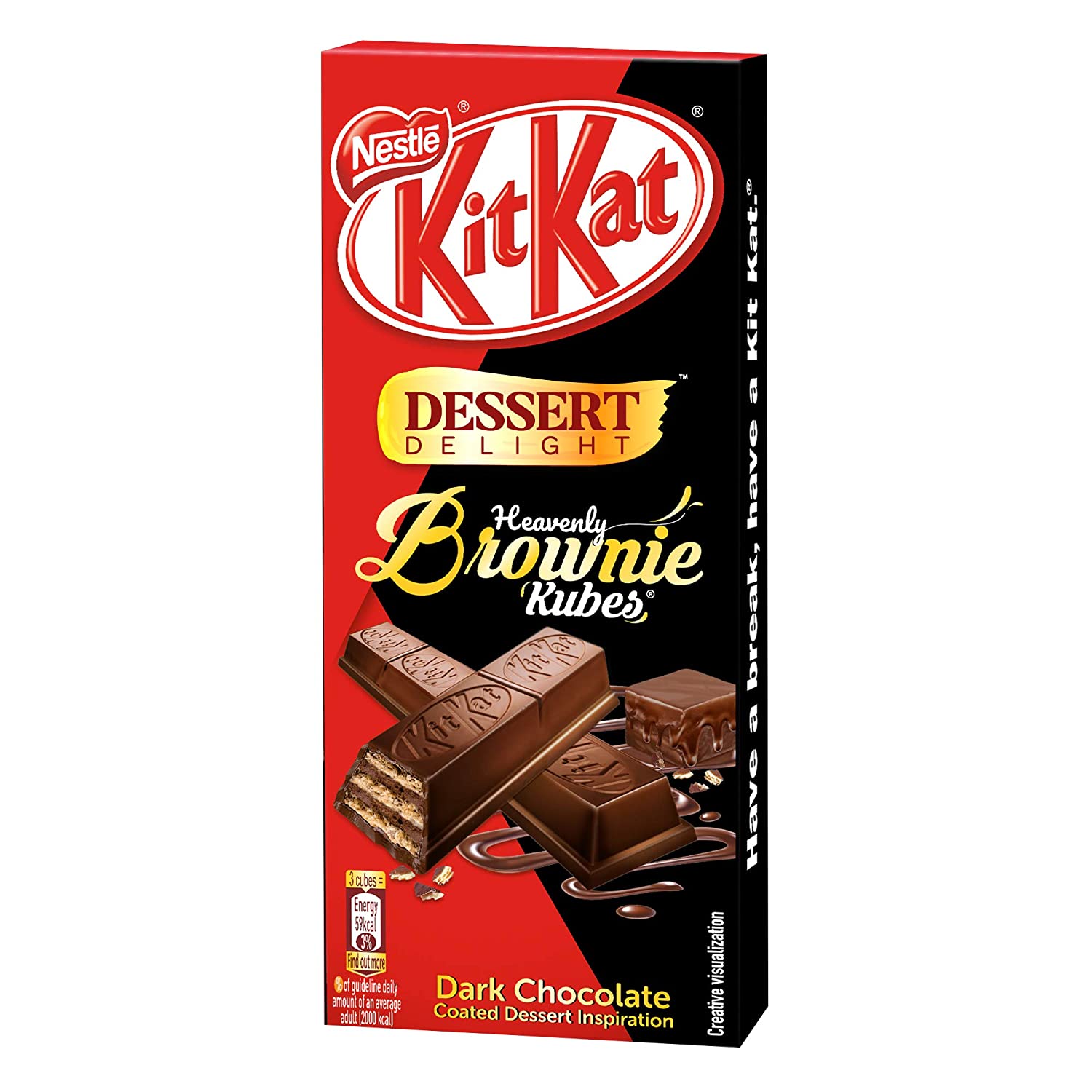 Nestle KitKat Dessert Delight Heavenly Brownie Kubes 