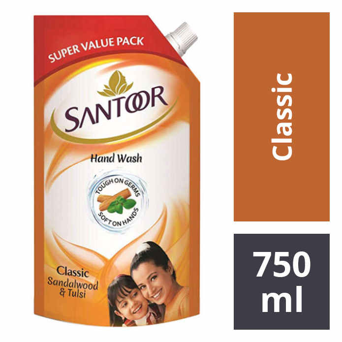 Santoor Classic Gentle Hand Wash