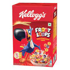 Kelloggs Froot Loops Crunchy Multigrain Cereal, 285 g