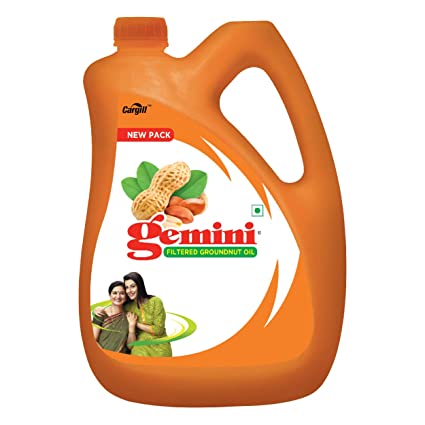 Gemini Groundnut Oil Jar, 5L