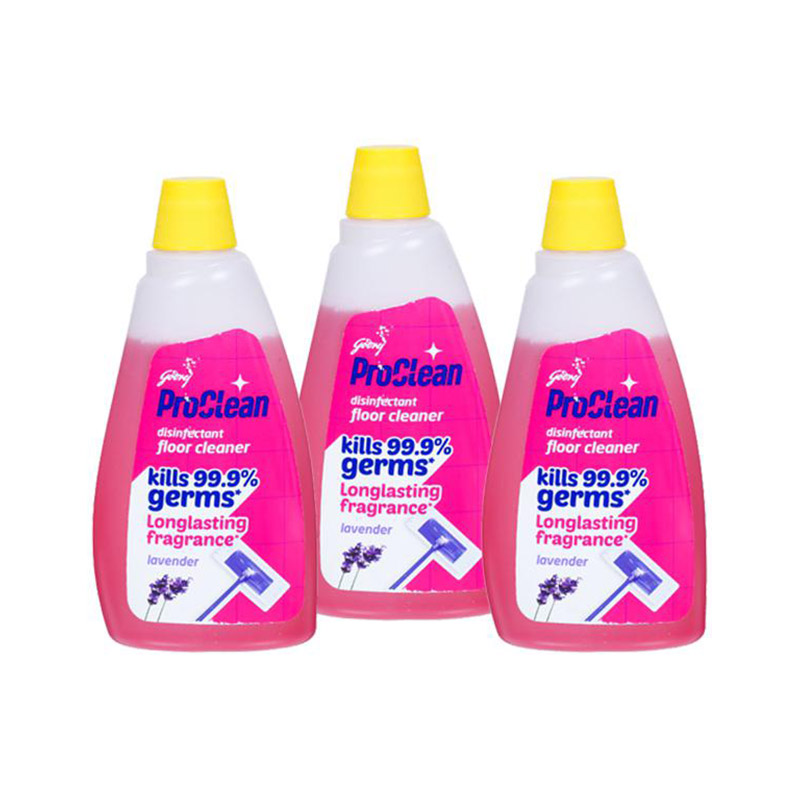 Godrej Pro Clean Floor Cleaner Lavender (500ml) (Buy 2 Get 1 Free)