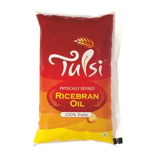 Tulsi Rice Bran Refined Premium 1 Liter Pouch